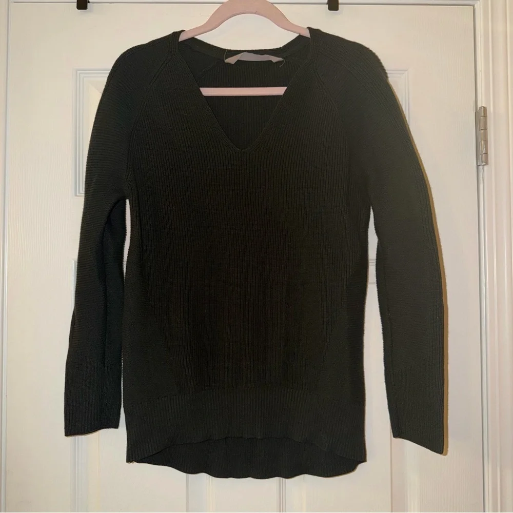 Athleta Hanover V-Neck Sweater